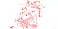 VOOR ARM voor Honda FOURTRAX 420 RANCHER 4X4 AT 2013