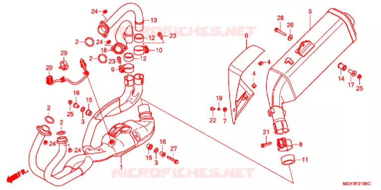 UITLAATDEMPER(2) Honda MOTO 800 CROSSRUNNER 2014  VFR800XD