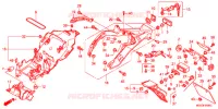 ACHTER STROOMLIJNKAP voor Honda VFR 1200 DCT 2013