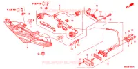 ACHTERLICHT (VFR1200FC/FD/FDC/FDD) voor Honda VFR 1200 DCT 2013
