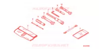 GEREEDSCHAP/ACCUVAK voor Honda VFR 1200 DCT 2013