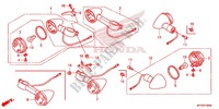 KNIPPERLICHT(2) voor Honda VT 1300 STATELINE 2013
