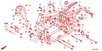 FRAME CHASSIS (VT750C/C2S/CA/CS) voor Honda SHADOW VT 750 AERO ABS GRAY 2013
