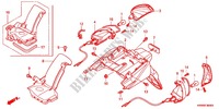 ACHTERSPATBORD / KNIPPERLICHT voor Honda PCX 125 2012