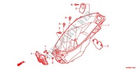 CHASSIS AFDEKKING/BAGAGEBOX/ BAGAGEDRAGER voor Honda PCX 125 2012