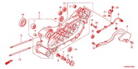 LINKS KRUKKAST (WW125SB) voor Honda PCX 125 2012