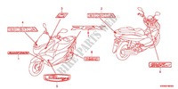 MERK/EMBLEEM voor Honda PCX 125 2012
