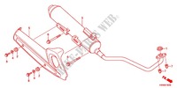 UITLAATDEMPER(2) voor Honda PCX 125 2012