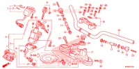 HENDEL PIJP/BOVENSTE BRUG (2) voor Honda CB 1000 R SIENNA RED 2014