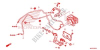 VOORREM HOOFDCILINDER/ABS MODULATOR voor Honda CB 1100 ABS NERO LUCIDO 2014