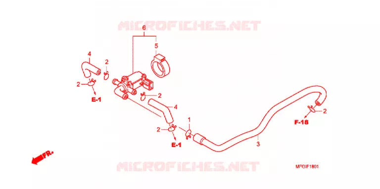 LUCHT INJECTIE BEDIENING KLEP Honda MOTO 600 HORNET 2010  CB600FA3A