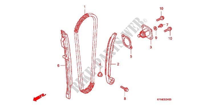 NOK KETTING/SPANNER voor Honda CRF 250 R 2011