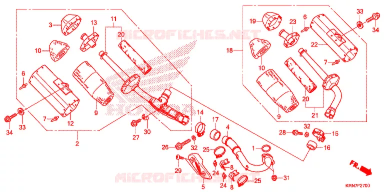 UITLAATDEMPER(2) Honda MOTO 250 CRF 2014  CRF250RE