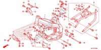FRAME CHASSIS voor Honda CRF 450 X 2014