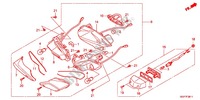 ACHTER COMBINATIE LICHT (NSC502WH/T2) voor Honda VISION 50 R 2013
