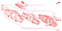 COMBINATIEMETER voor Honda CBF 1000 ABS 2014