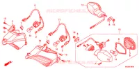 KNIPPERLICHT(2) voor Honda CBF 1000 ABS 2014