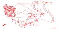 WATER PIJP voor Honda CBF 1000 ABS 2014
