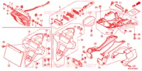 ACHTERLICHT(2) voor Honda CBR 1000 RR ABS BLACK 2014