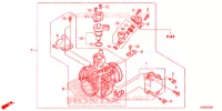 GAS HUIS voor Honda CBR 250 R ABS 2015