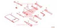 GEREEDSCHAP/ACCUVAK voor Honda CBR 250 R ABS 2015