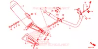 UITLAATDEMPER(2) voor Honda CBR 250 R ABS RED 2015