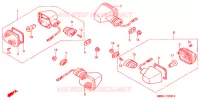 KNIPPERLICHT(2) voor Honda CBR 600 F4 2005