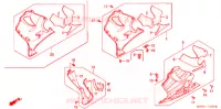 ONDER KAP voor Honda CBR 600 F4 2005