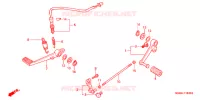 REMPEDAAL/WISSEL PEDAAL voor Honda CBR 600 F4 2005