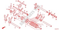 SCHAKELING TROMMEL (NC700XD/750XD) voor Honda NC 700 X ABS DCT 2014