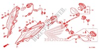 KNIPPERLICHT(2) voor Honda NC 750 INTEGRA SPORT 2014