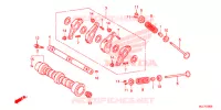 NOKKENAS/KLEP voor Honda NC 750 INTEGRA 2TH 2014