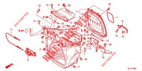 ZITTING/BAGAGEBOX voor Honda NC 750 X ABS DCT 2014