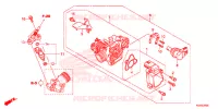 GASKLEP HUIS voor Honda SH 125 ABS D SPORTY 2015