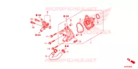 WATERPOMP voor Honda SH 125 ABS D SPORTY 2015