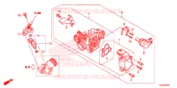 GASKLEP HUIS voor Honda SH 125 ABS SPORTY SPECIAL 5ED 2014