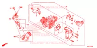 GASKLEP HUIS voor Honda SH 150 ABS SPORTY 2014