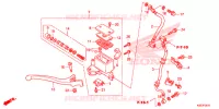 REMPOMP VOOR voor Honda SH 150 ABS SPORTY 2014