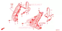 VOOR KNIPPERLICHT voor Honda SH 150 ABS SPORTY 2014