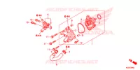 WATERPOMP voor Honda SH 150 ABS SPORTY 2014