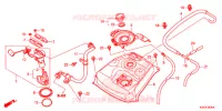 BRANDSTOF TANK voor Honda SH 150 D SPECIAL 5ED 2014