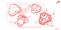 COMBINATIEMETER voor Honda SH 150 D SPECIAL 5ED 2014