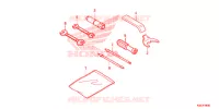GEREEDSCHAP/ACCUVAK voor Honda SH 150 SPORTY SPECIAL 5ED 2014
