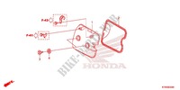 CILINDERKOP AFDEKKING voor Honda SH 300 ABS BLACK SPECIAL 2014