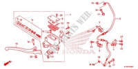 VOOR REM HOOFD CILINDER voor Honda SH 300 SPORTY SPECIAL 2E 2013
