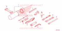 GEREEDSCHAP/ACCUVAK voor Honda FOURTRAX 420 RANCHER 4X4 ES 2015