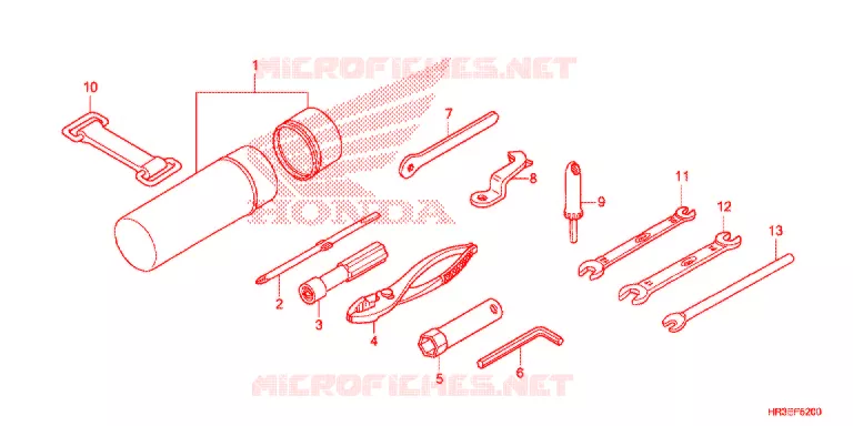 GEREEDSCHAP/ACCUVAK Honda ATV 420 FOURTRAX 2015  TRX420FM1F