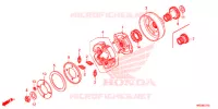 START KOPPELING  voor Honda FOURTRAX 420 RANCHER 4X4 EPS Manual Shift 2014