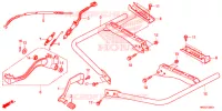 PEDAAL/OPSTAP voor Honda FOURTRAX 420 RANCHER 2X4 Electric Shift 2015