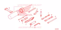 GEREEDSCHAP/ACCUVAK voor Honda FOURTRAX 420 RANCHER 2X4 BASE 2014